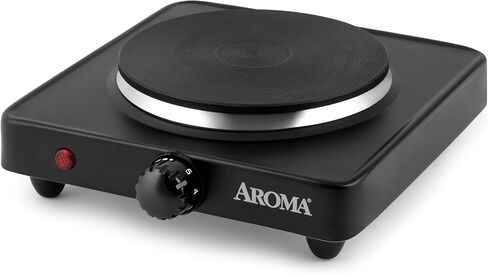 Aroma Housewares AHP-303 Single Burner Hot Plate, Black in Kuwait