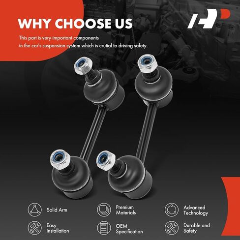 A-Premium 2 x Rear Sway Bar Links Stabilizer Bar Links, Compatible with Toyota RAV4 2001 2002 2003 2004 2005 in Saudi Arabia