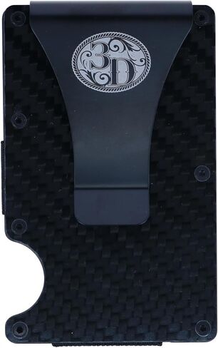 3D Belt Mens Smart Wallet, Gun Metal Black in Kuwait