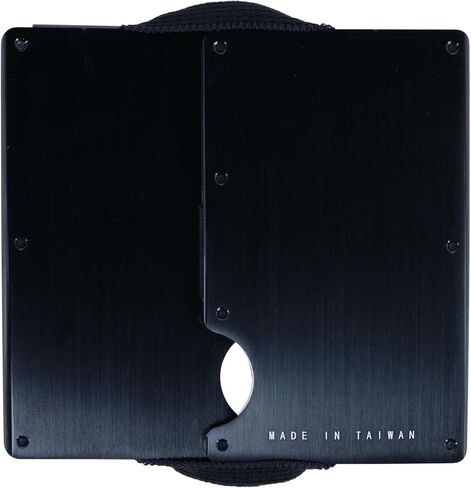 3D Belt Mens Smart Wallet, Gun Metal Black in Kuwait