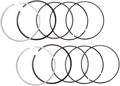 STD 62mm Motorcycle Piston Ring Kit Compatible with EL250 ELIMINA EX250 KLE250 ZZR250 GPX250R GPZ250R EL KLE GPX GPZ 250 Aftermarket Replacement in Kuwait