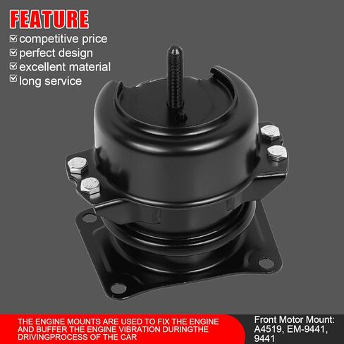 3 Pcs Engine Motor Mounts Set - Compatible with Honda Pilot 2005-2008 & for Acura MDX 2003-2006, Replace OE# A4519HY A4551 A4523 in Kuwait