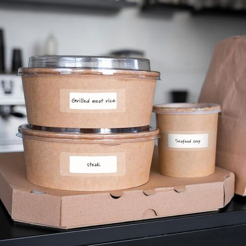 1800 قطعة من واقي الملصقات الشفاف، ملصقات مقاومة للماء، واقي ملصق مستطيل شفاف ذاتي اللصق، ملصقات شفافة لحماية الرموز الشريطية والأرقام والملصقات، 3.15 × 1.18 بوصة in Kuwait