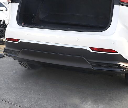 Rear Bumper Trim Compatible with Lexus NX 250/350/350h/450h+ 2025 2024 2023 2022 Rear Grill Bumper Protector Cover Car Accessories Stainless Steel 1PCS in Kuwait