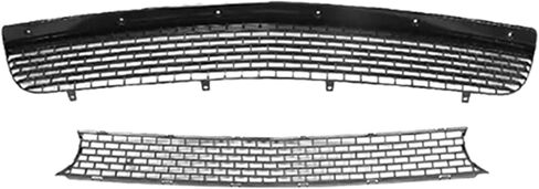 Challenger Front Bumper Cover Kit Compatible with 2015 2016 2017 2018 2019 2020 2021 2022 2023 Do-dge Challenger GT R/T SRT SXT,W/Upper and Lower Grill, W/Fog Light Covers in Kuwait