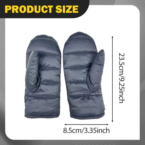 Down Mittens Ski Mittens Lightweight Warm for Men and Women Cold Weather Gloves for Traveling Walking Camping Riding Playing in Kuwait