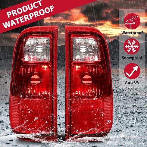 Tail Light Assembly Compatible with 2008-2016 Ford F250 F350 F450 F550 Super Duty,Taillights Brake Lamp Replacement Rear Left Right Side FO2800208 FO2801208 in Kuwait