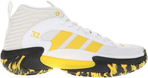 adidas Mens As Exhibit 2 Basketball Sneakers Shoes - White in Saudi Arabia