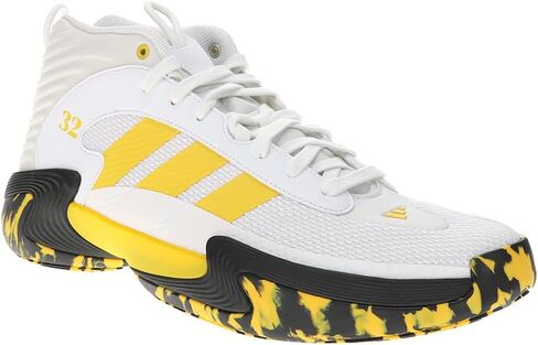 adidas Mens As Exhibit 2 Basketball Sneakers Shoes - White in Saudi Arabia