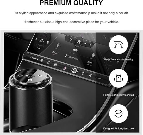 معطر هواء السيارة الذكية، ناشر رائحة قابل لإعادة الشحن مع إسقاط السماء المرصعة بالنجوم وإضاءة الغلاف الجوي، 4 أوضاع معطر هواء قابل للتعديل للمكتب المنزلي للسيارة، ملحقات السيارة in Kuwait