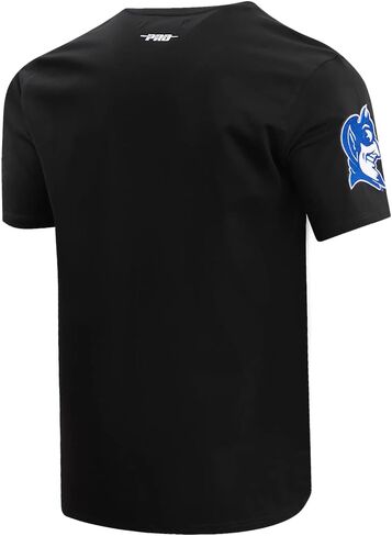 Pro Standard Mens Duke University Classic Chenille Short Sleeve Tee Black XL in Kuwait