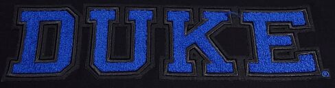 Pro Standard Mens Duke University Classic Chenille Short Sleeve Tee Black XL in Kuwait