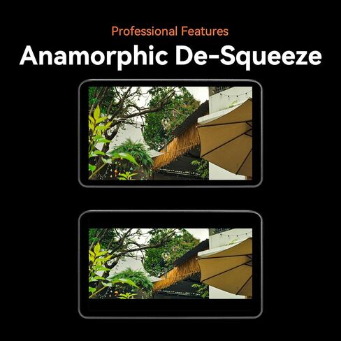 Portkeys PL5 Camera Field Monitor 5.4" 500nit Live Streaming Capture Card Monitor Vertical Shooting Stretch 360° Color Grader USB 3.0 Interface Simul in Kuwait