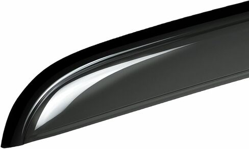 4Pcs Window Visors Rain Guards Compatible with 2007-2013 Chevy Silverado GMC Sierra Crew Cab, 07-13 Suburban Yukon XL Avalanche, Outside Mount Out-Channel Window Deflectors, Dark Smoke in Kuwait