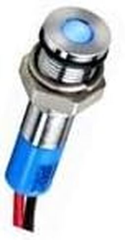 Q6F3BXXG24E, LED Panel Mount Indicator Uni-Color Green 12mcd Automotive 2-Pin (5 Items) in Saudi Arabia
