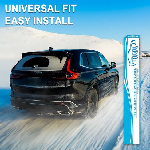 VTOGOI® 12 "استبدال شفرات المساحات الخلفية لدودج دورانجو 2011-2024 رحلة 2008-2022 تويوتا هايلاندر 2001-2019 RAV4 2001-2012 2019-2024 شفرات ممسحة الزجاج الأمامي الخلفية in Kuwait