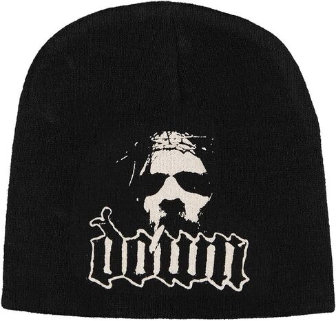 Down Men's Logo/Face Beanie Black in Saudi Arabia