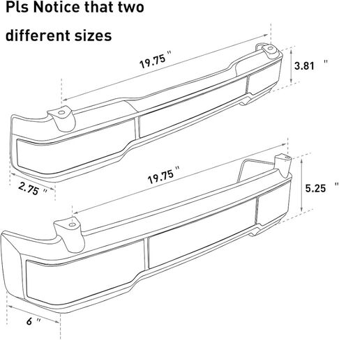 6" LED Brake Turn Tail Light Kit Fit for 2009-2013 Touring Road King Electra Glide Street Glide models with King Tour Trunk in Kuwait