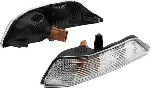 LED Fog Light Assembly with Halogen Turn Signal Compatible with 2015-2017 Ford Mustang Front Bumper Fog Lamp Kit Cover Trim Bezel Bracket Harness Wiring Switch Clear Lens Left & Right in Saudi Arabia