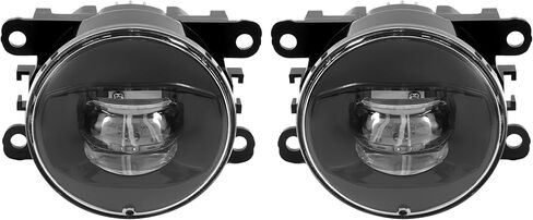 LED Fog Light Assembly with Halogen Turn Signal Compatible with 2015-2017 Ford Mustang Front Bumper Fog Lamp Kit Cover Trim Bezel Bracket Harness Wiring Switch Clear Lens Left & Right in Saudi Arabia