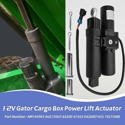 AM145903 AUC15043 12V Gator Cargo Box Power Lift Engine متوافق مع John Deere 4X4 4X2 HPX615E HPX815E XUV 625I 825I 855D 825M 835E 835M 836R 855E 855M 865E 865M 865R in Kuwait