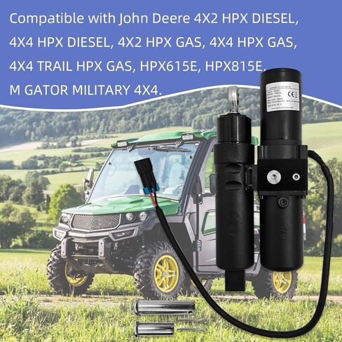 AM145903 AUC15043 12V Gator Cargo Box Power Lift Engine متوافق مع John Deere 4X4 4X2 HPX615E HPX815E XUV 625I 825I 855D 825M 835E 835M 836R 855E 855M 865E 865M 865R in Kuwait