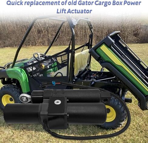 AM145903 AUC15043 12V Gator Cargo Box Power Lift Engine متوافق مع John Deere 4X4 4X2 HPX615E HPX815E XUV 625I 825I 855D 825M 835E 835M 836R 855E 855M 865E 865M 865R in Kuwait