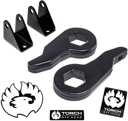 TORCH 3" Front Leveling Lift Kit with Shock Extenders For 2001-2010 Chevy Silverado GMC Sierra 2500 3500 HD in Kuwait