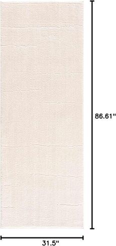 Hauteloom Bergerac Hallway, Kitchen Runner Rug - High Pile - 2'8" x 7'3" in Kuwait