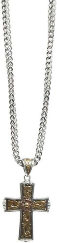Twister Necklace 24" Antique Silver/Gold/Copper in Saudi Arabia