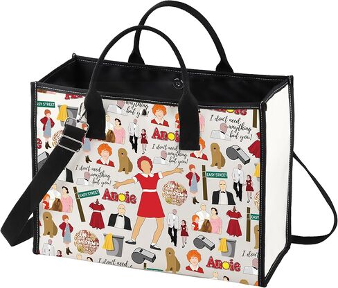 حقيبة كتف LEVLO Annie Theatre Annie & Will Stacks هدية للمعجبين حقيبة كتف يتيمة آني Annie Drama Merch (Annie LT) in Saudi Arabia