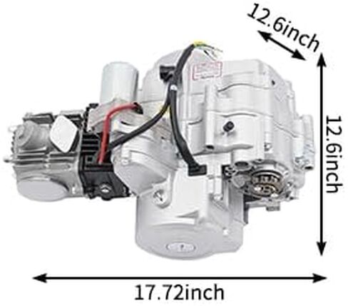 مجموعة محرك متغيرة السرعة بدون خطوات 110cc محرك اسطوانة واحدة رباعي الأشواط لـ 50cc، 70cc، 90cc، 110cc ATVs وGo Karts (موديل 308-999003) in Saudi Arabia