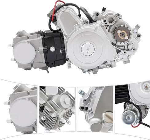 مجموعة محرك متغيرة السرعة بدون خطوات 110cc محرك اسطوانة واحدة رباعي الأشواط لـ 50cc، 70cc، 90cc، 110cc ATVs وGo Karts (موديل 308-999003) in Saudi Arabia