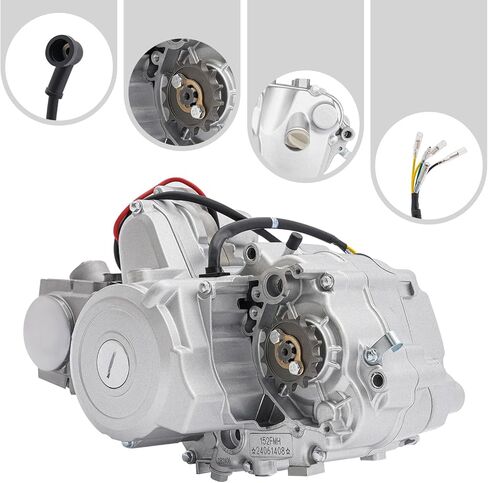 مجموعة محرك متغيرة السرعة بدون خطوات 110cc محرك اسطوانة واحدة رباعي الأشواط لـ 50cc، 70cc، 90cc، 110cc ATVs وGo Karts (موديل 308-999003) in Saudi Arabia