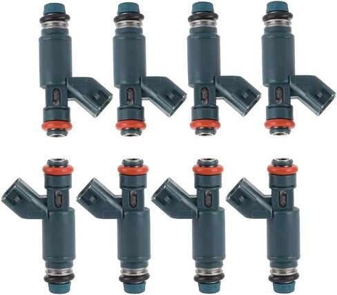 MACHSWON Fuel Injector Set of 8, 2W93-BA/4650544/AJ811177, Compatible with Jaguar XJR/XKR/S-Type/XF/Super V8 4.2L Compatible with Land Rover LR3/ Compatible with Range Rover in Saudi Arabia
