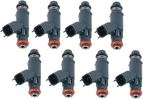 MACHSWON Fuel Injector Set of 8, 2W93-BA/4650544/AJ811177, Compatible with Jaguar XJR/XKR/S-Type/XF/Super V8 4.2L Compatible with Land Rover LR3/ Compatible with Range Rover in Saudi Arabia