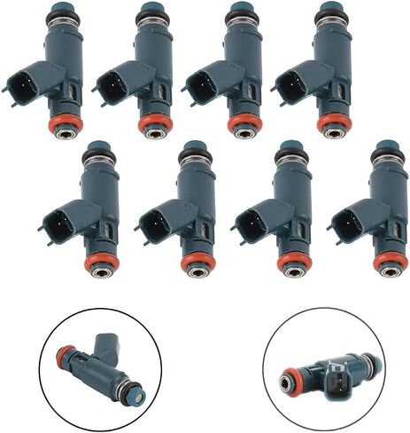 MACHSWON Fuel Injector Set of 8, 2W93-BA/4650544/AJ811177, Compatible with Jaguar XJR/XKR/S-Type/XF/Super V8 4.2L Compatible with Land Rover LR3/ Compatible with Range Rover in Saudi Arabia
