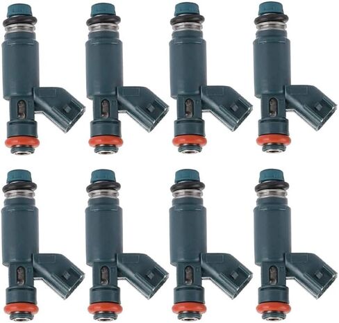 MACHSWON Fuel Injector Set of 8, 2W93-BA/4650544/AJ811177, Compatible with Jaguar XJR/XKR/S-Type/XF/Super V8 4.2L Compatible with Land Rover LR3/ Compatible with Range Rover in Saudi Arabia