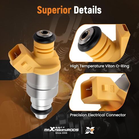 maXpeedingrods 4Pcs Fuel Injectors FJ954 for Mini Cooper R52 R53 1.6L L4 2002-2008 Replacement 13531521390 13537572995 in Saudi Arabia