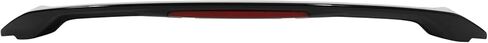 IKON MOTORSPORTS, Trunk Spoiler Compatible with 2006-2011 Honda Civic Sedan 4-Door, OE Style Painted #NH731P Crystal Black Pearl ABS Plastic Rear Trunk Lid Spoiler Wing Lip with 3rd Brake LED Light in Saudi Arabia