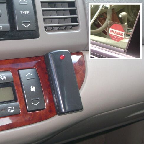 Winner International The Club SA110 Vehicle Anti-Theft Alert Signal and Decal Combo Set in Kuwait