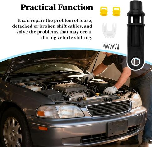 Car Transmission Shifter Cable Linkage Bushing Repair Kit, Shift Bushing Replaces 15276979 52855956AG, Gear Shifter Linkage Cord Repair Set, Compatible with Durango 1500 Acadia in Kuwait