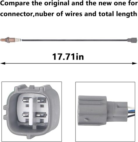 234-9050 O2 Oxygen Sensor Air Fuel Ratio Upstream Compatible with Avalon 2005 2006 2007 RAV4 Tacoma 2005-2012 1Pcs in Saudi Arabia