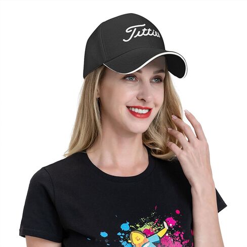 Titties Golf Baseball Cap Unisex Baseball Hat Men's Women's Adjustable Baseball Hat Black in Saudi Arabia