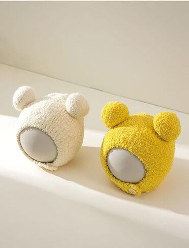 Cute and Super Cute Ball Cap Warm Plush Hat Men and Women's Head Cap Ear Protection Cold-Proof Pure Hand-Crocheted in Saudi Arabia