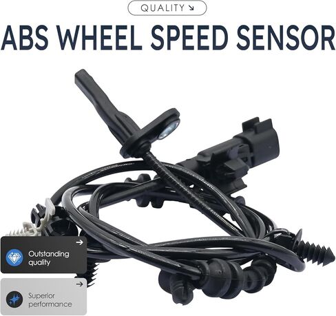 2Pcs Front Left and Right Abs Wheel Speed Sensor Compatible with Buick Chevy Lacrosse Malibu Regal Sportback Tourx 22921549 Als2865 W/O Collision Warning System 16 17 18 19 20 21 in Saudi Arabia