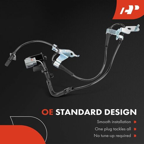 A-Premium ABS Wheel Speed Sensor Compatible with Mazda Models - 6 2007-2013 - Front Left Driver Side, Replace# GS1D4373X in Saudi Arabia