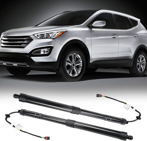 قطعتان من رفع الطاقة للباب الخلفي يدعم الدعامات المتوافقة مع Hyundai Santa Fe Sport 2.0L 2.4L 2015-2018، باب رفع كهربائي خلفي يسار ويمين 817702W600 817802W600، مشغل الباب الخلفي in Saudi Arabia