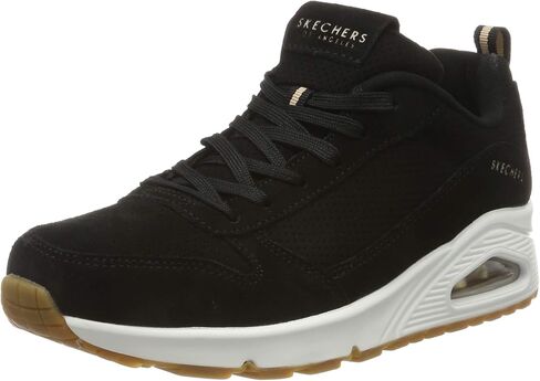 حذاء رياضي نسائي من SKECHERS Uno-Stand On Air، أسود، 9.5 in Saudi Arabia
