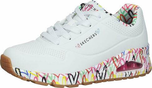 حذاء رياضي نسائي من SKECHERS Uno-Stand On Air، أسود، 9.5 in Saudi Arabia